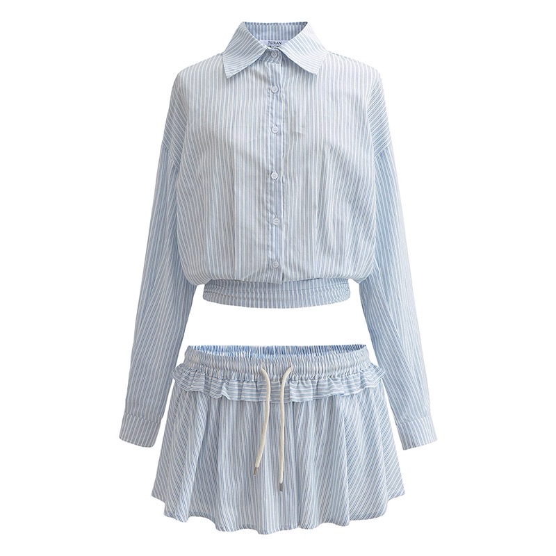 #TS0901純欲風襯衫套裝