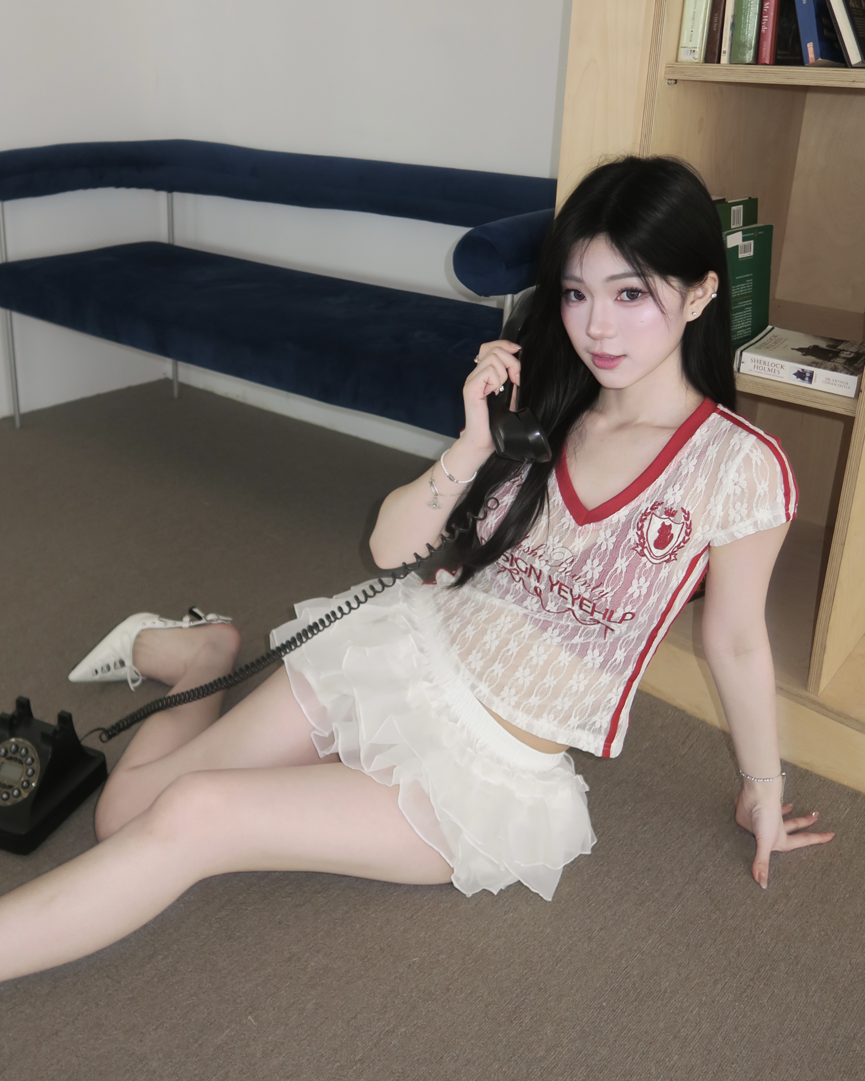 #S0402 芭蕾風緞面蛋糕裙