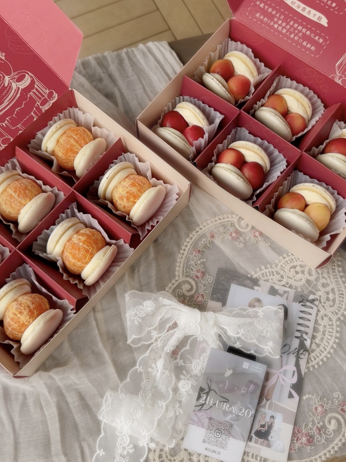 #TS0606 馬卡龍禮盒（六入）X「甜辣夏日」 𝟐𝟏𝐋𝐔𝐑𝐀.𝟐𝟎 𝘟 𝐁𝐚𝐎𝐇𝐞’𝐫聯名